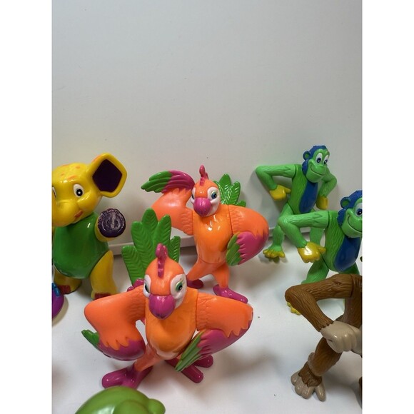 Rainforest Cafe PVC Lot Of 13 Posable Animal Figures - Picture 3 of 7